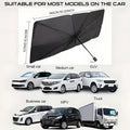 Foldable Anti-Uv Windshield Sunshade, Multipurpose Car Front Window Heat Protective Umbrella for Sedan Suvs, Automotive Exterior Accessories for Men & Women, Car Stuff, Vehicle