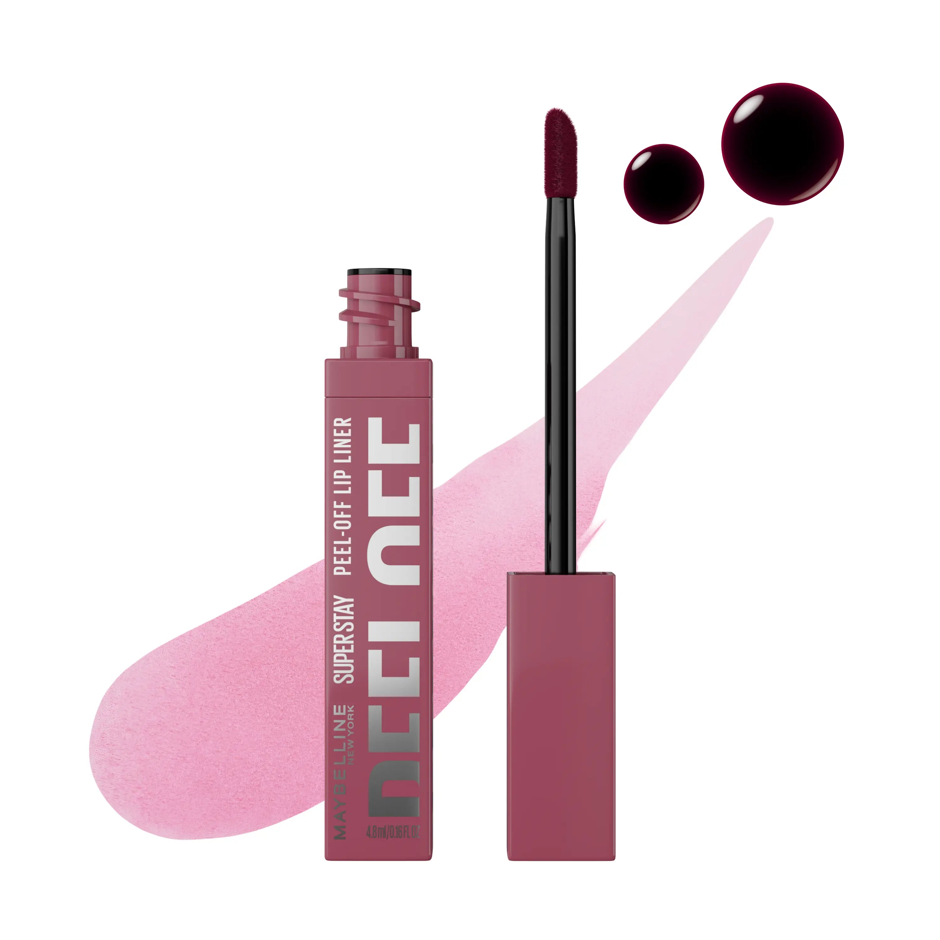 [NEW & EXCLUSIVE]: Peel off Liner Lip Stain, up to 24H, Tattoo-Like Wear, Maybelline New York