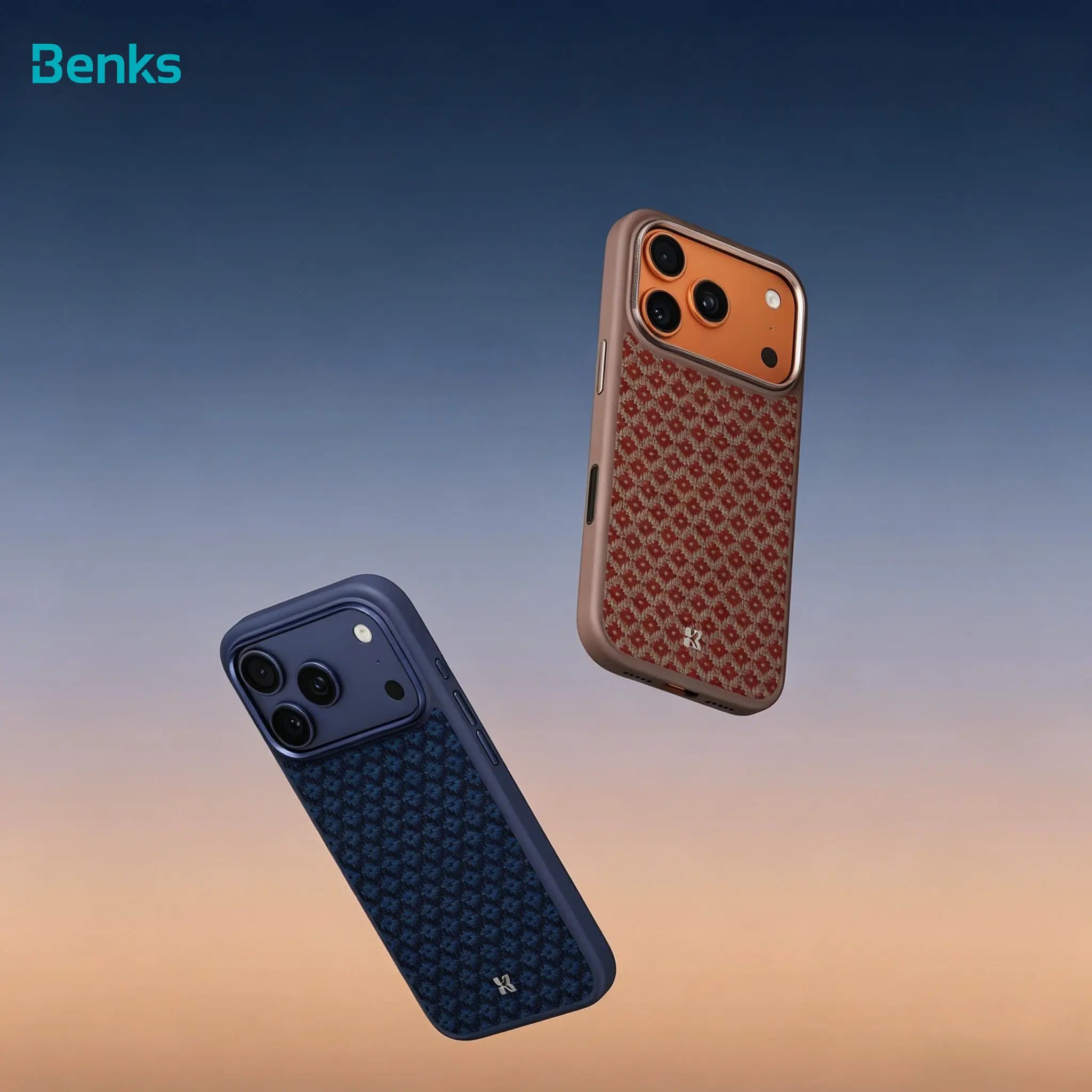 BENKS Armorgrid Armorpro Kevlar Aramid Fiber Case for Iphone 17 Pro Max with Camera Control Button, [Compatible with Magsafe] Military Grade Protective Case Built with Dupont Kevlar Aramid Fiber