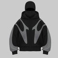 Draxen – Men’S Hoodie with Built-In Balaclava and Bold Streetwear Design