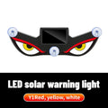 DIYCOM Dynamic LED Car Rear Window Display – Vampire Devil Eye Emoji Panel, Programmable Scrolling Message Screen, USB Powered Auto Decorative Light for Night Driving, Funny Car Accessory