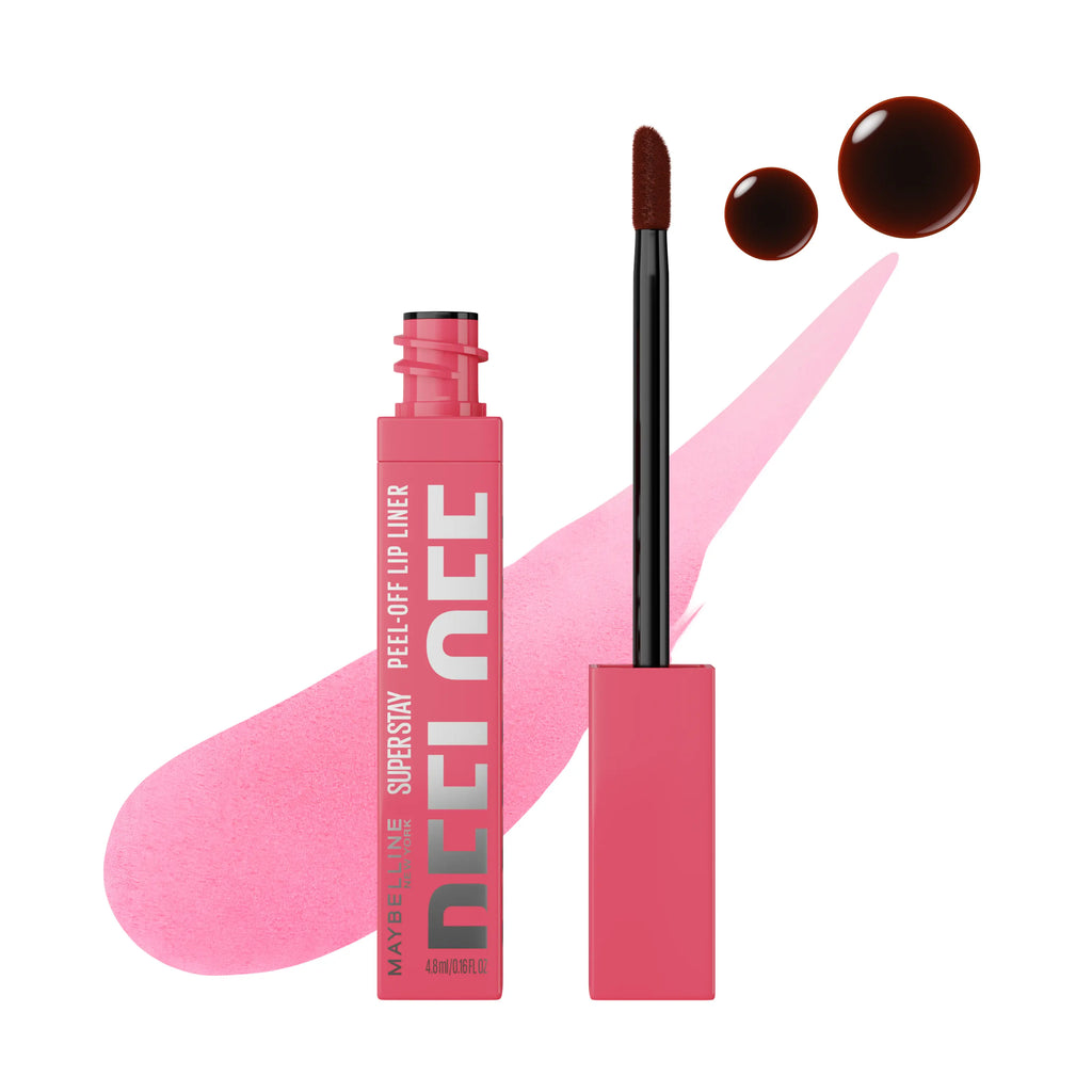 [NEW & EXCLUSIVE]: Peel off Liner Lip Stain, up to 24H, Tattoo-Like Wear, Maybelline New York