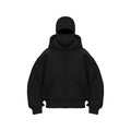 Men's Windproof Double Hat Zipper Hoodie - Perfect for Outdoor Adventures, Hiking, and Travel