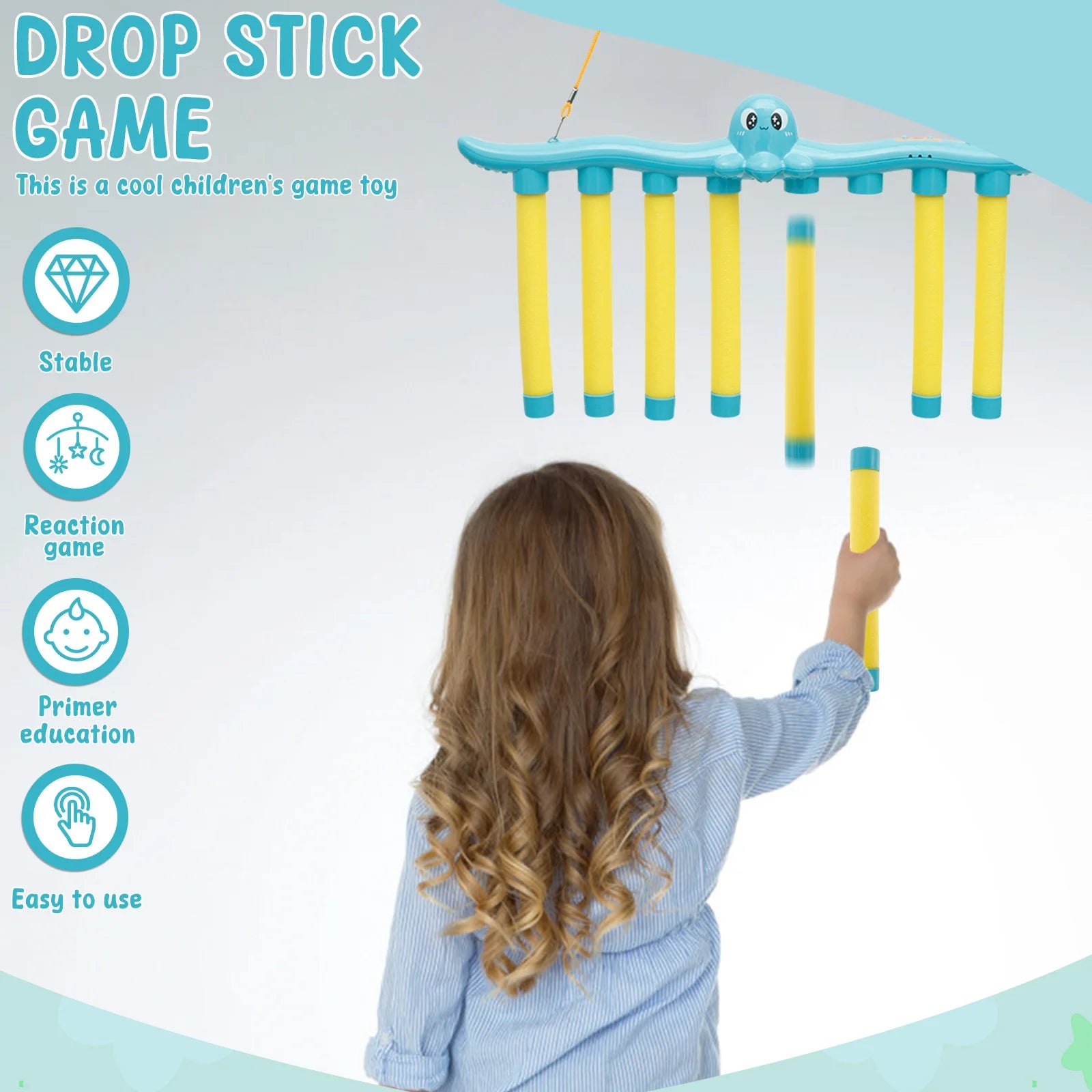 Exciting Challenge Falling Sticks Game - Enhance Hand-Eye Coordination with Fun and Interactive Play!