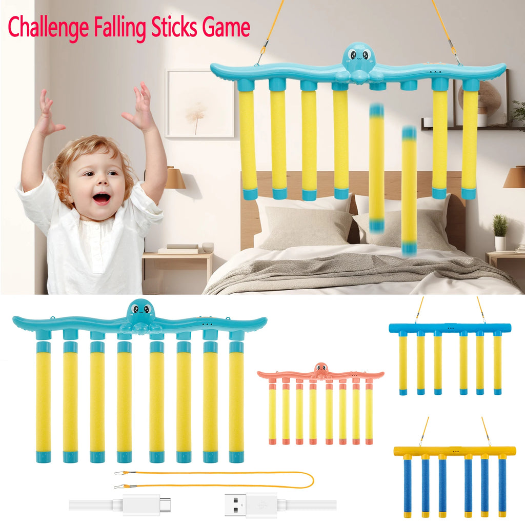 Exciting Challenge Falling Sticks Game - Enhance Hand-Eye Coordination with Fun and Interactive Play!