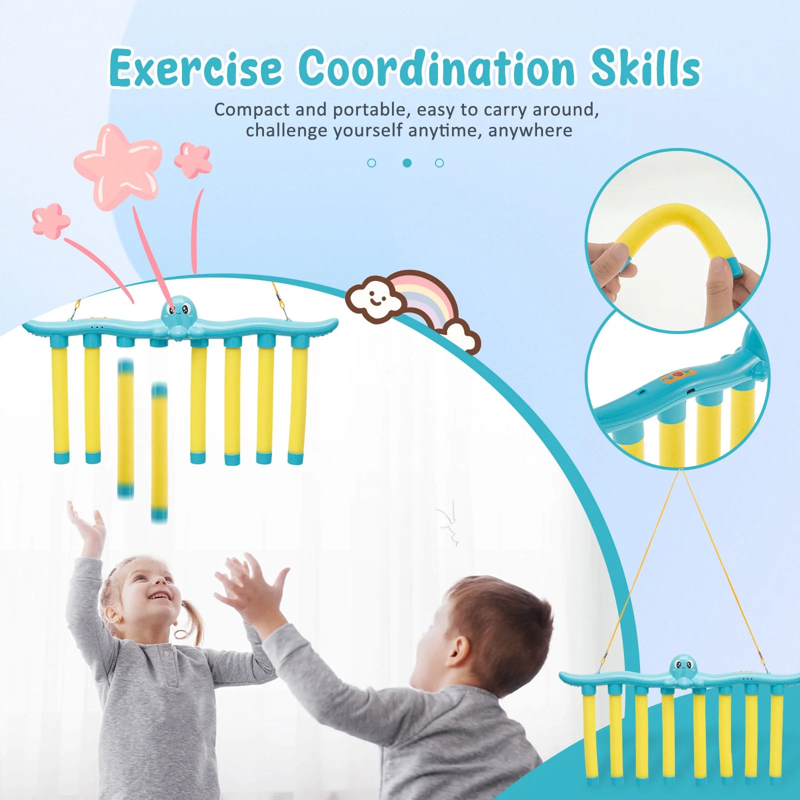 Exciting Challenge Falling Sticks Game - Enhance Hand-Eye Coordination with Fun and Interactive Play!