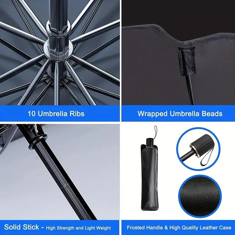 Foldable Anti-Uv Windshield Sunshade, Multipurpose Car Front Window Heat Protective Umbrella for Sedan Suvs, Automotive Exterior Accessories for Men & Women, Car Stuff, Vehicle