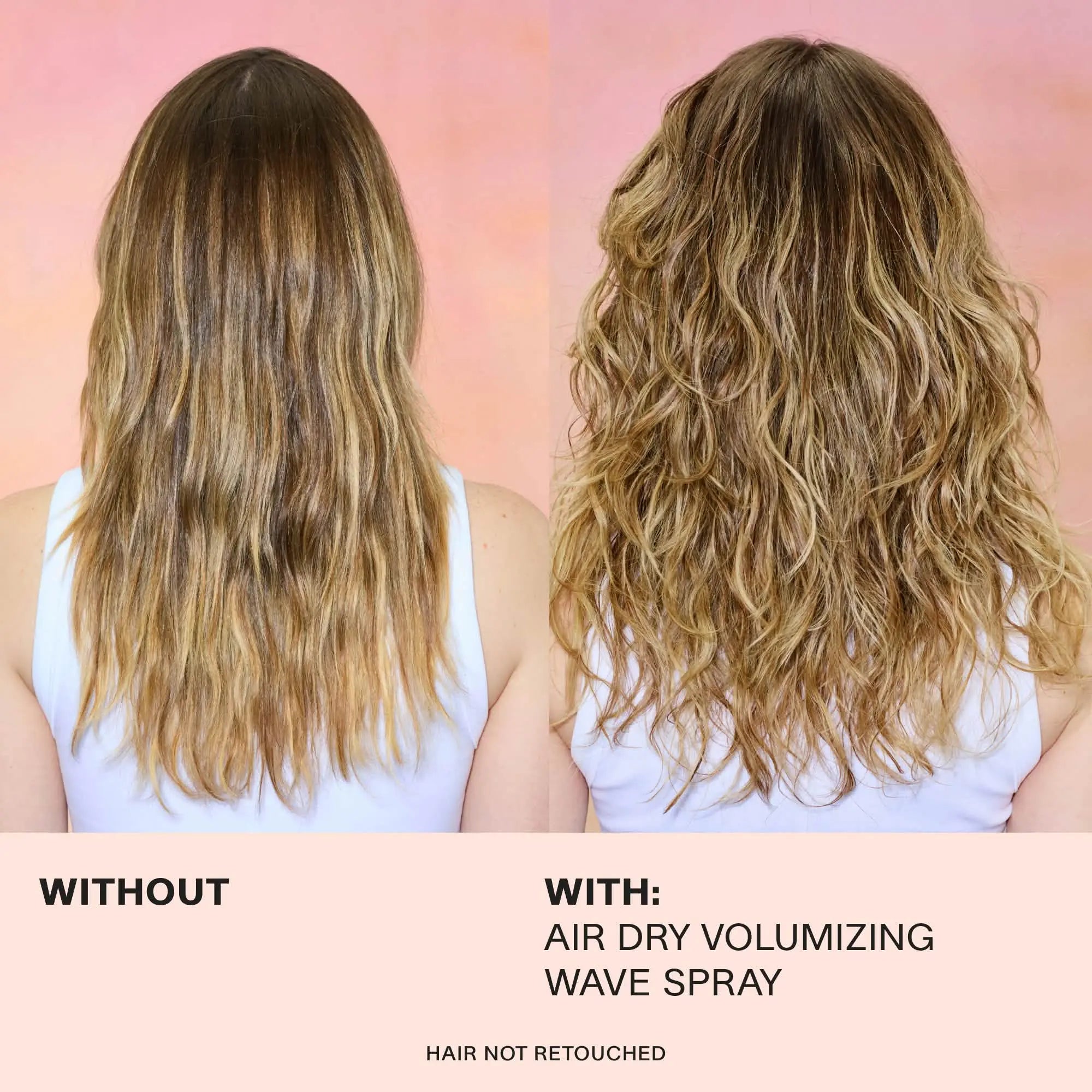 JVN Air Dry Volumizing Wave Spray, Heatless Waves & Texturizing Spray, Day 2 Refresh Hair Styling Product, 5.5Oz