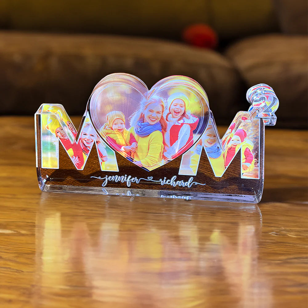 Custom Photo Gifts for Mom Plaque Mom